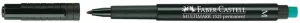 Kuličkové pero Faber Castell Multimark, černé 1,0 mm (FC152599)