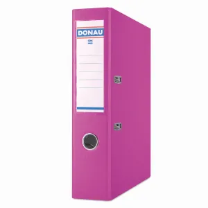 Pákový pořadač Donau Master A4 růžový 75 mm (3970001PL-30)