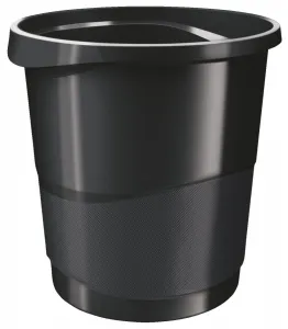 Odpadkový koš Esselte Vivida Europost barva: černá 14 l (623952)