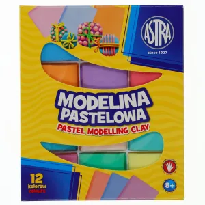 Modelovací hmota Astra 12 barev pastel (304118007)