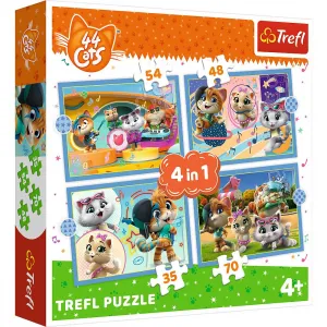Puzzle Trefl 4v1 el. (34612)