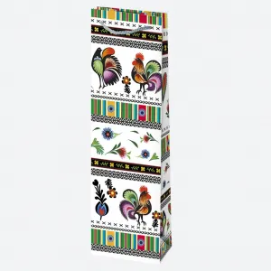 Dárková taška na láhev Pol-mak 120 mm x 400 mm x 90 mm (T12)