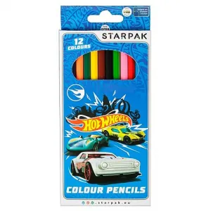 Starpak Hot Wheels pastelky 12 barev (337289)