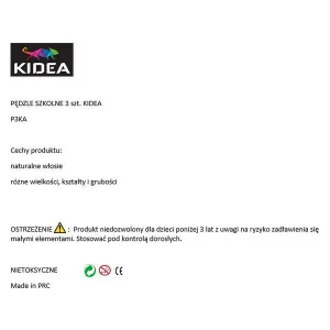 Kartáček Kidea KIDART (P3KA)