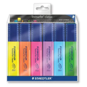 Zvýrazňovač Staedtler Textsurfer Classic S 364 6 barev (WP6)
