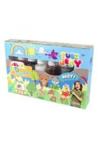 Tuban Tubi želé kreativní sada 6 barev Zvířata (TU3326)