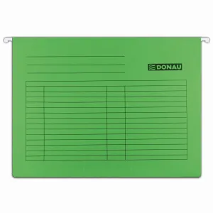 Závěsný pořadač Donau A4 - zelený 230g (7410905-06)