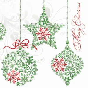 Vánoční ubrousky Pol-mak - mix 330 mm x 330 mm (SL GW)