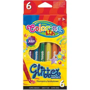 Flamaster Patio Colorino glitter 6 barev (65641PTR)