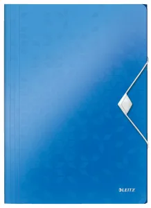 Leitz Wow A4 plastový pořadač barva: modrá (45990036)