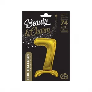 Godan Beauty&Charm gumový balónek zlatý 750mm 30cal (BC-ASZ7)
