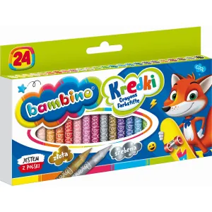 St.Majewski Bambino hliněné pastelky 24 barev.