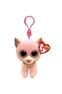Ty Beanie Boos Fiona - růžová kočka 8,5 cm (35247)