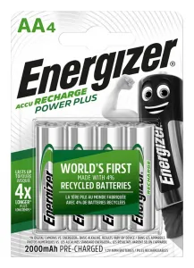 Nabíjecí baterie Energizer Power Plus 2000 mAh AA (EN-417012)