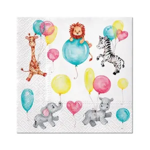 Ubrousky Paw Lunch Child Fun - mix 330 mm x 330 mm (SDL132000)