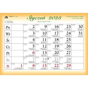 Nástěnný kalendář Lucrum Family Flower 2023 280 mm x 200 mm (WL02)