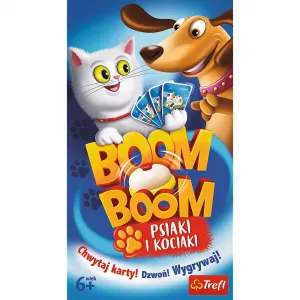 Desková hra Trefl boom boom Dogs and Kittens (01909)
