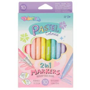 Flamaster Patio Pastel Colorino Kids 10 barev (80875)