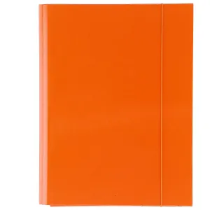 Pořadač Barbara A4 se širokými zády a gumičkou barva: oranžová (1821032)