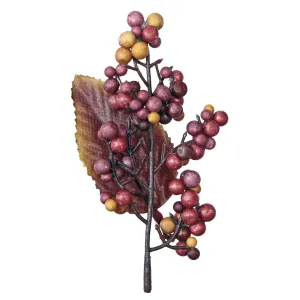 Dekorativní sada Titanum Craft-Fun Series Berry Bunch with Leaf (20608)