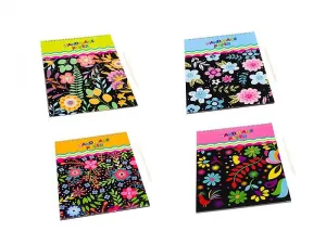 Stírací papír One flowers 10 listů (301580)