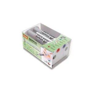 Popisovač Pentel pro suché stírání, mix 2,0-2,5 mm, kulatý hrot (MWL5M-4N-S)