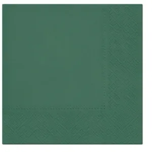 Ubrousky s pávem - zelené 330 mm x 330 mm (SDL111116)