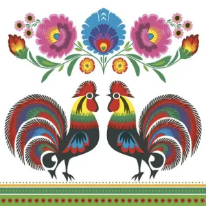 Ubrousky Pol-mak - mix 330 mm x 330 mm (SL og)