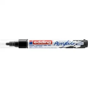 Akrylový popisovač Edding E-5100, černý, kulatý hrot 2,0-3,0 mm (ED-5100901)