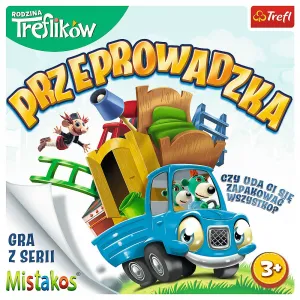 Trefl Trefliki Stěhování s arkádovou hrou Treflik Family (02071)