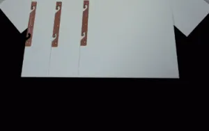 Kufřík Tekpar HOLDER BIN CASE FULL A4 - bílý (50 POCKETS)
