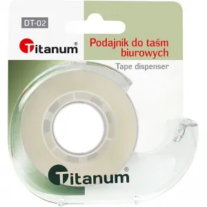 Zásobník na titanovou pásku - transparentní (DT-02)
