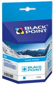 Alternativní inkoust (cartridge) Black Point Brother LC985C - azurová 17ml (BPBLC985XLC)