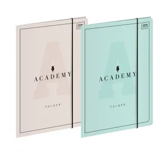 Interdruk ACADEMY A4+ kartonová složka s gumou barva: mix (5902277299376)