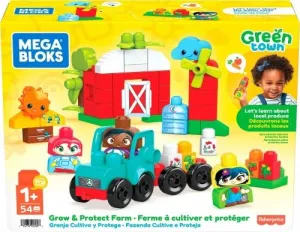 Plastové kostky Mega Bloks Eko Farm (HDL07)