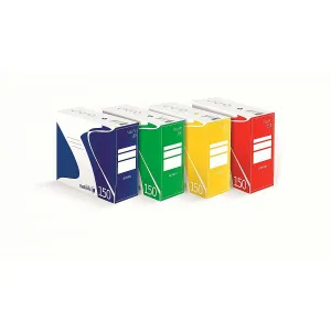 Kartotéka VauPe 150 A4 - červená 330 mm x 150 mm x 290 mm (436/01)