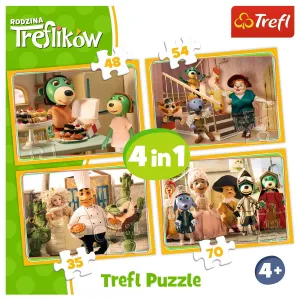 Puzzle Trefl 4v1 el. (34318)