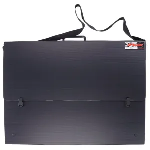 Kreslící složka Leniar B2 - černá 730 mm x 520 mm (90421)