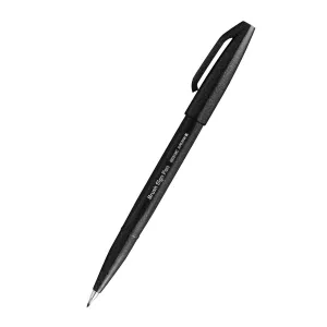 Štětcový popisovač Pentel černý 1 barva (SES15C-A)