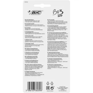 Kuličkové pero Bic 3BU GRIP (922577)