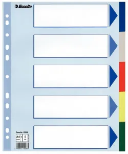Čisté kancelářské bloky Esselte maxi A4 mix barev 5k (15266)