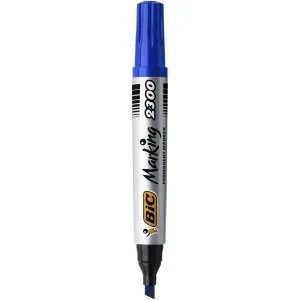 Popisovač Bic Marking 2300 permanentní, modrý 3,7-5,5mm zkrácený hrot (8209253)