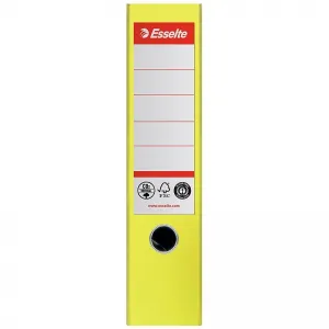 Pákový pořadač Esselte No.1 CO2-neutrální A4 žlutý 75mm (627566)