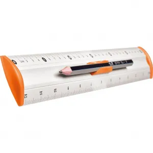 Hliníkové pravítko Tetis 30 cm (BL040-ZC)