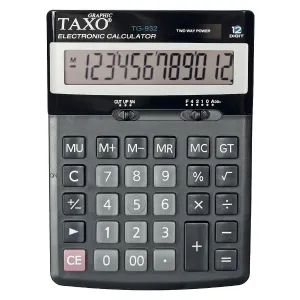 TG-932 Taxo Graphic 12polohová stolní kalkulačka