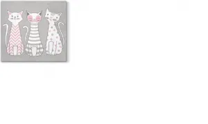 Ubrousky Paw Glam Cats - mix s potiskem 330 mm x 330 mm (TL699000)