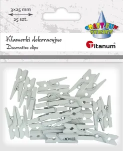 Dřevěný ornament Titanum Craft-Fun Series spony (C293)