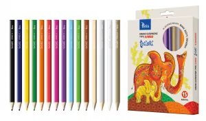 Tetis Tetiski pastelky 15 barev 15 barev (KT002-JC)