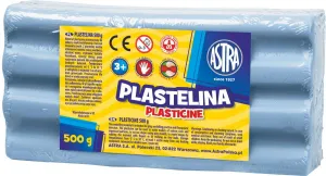 Plastelína Astra 1 barva modrá 500g