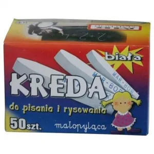 Mar-Bor křída B4 barva: bílá 50 ks